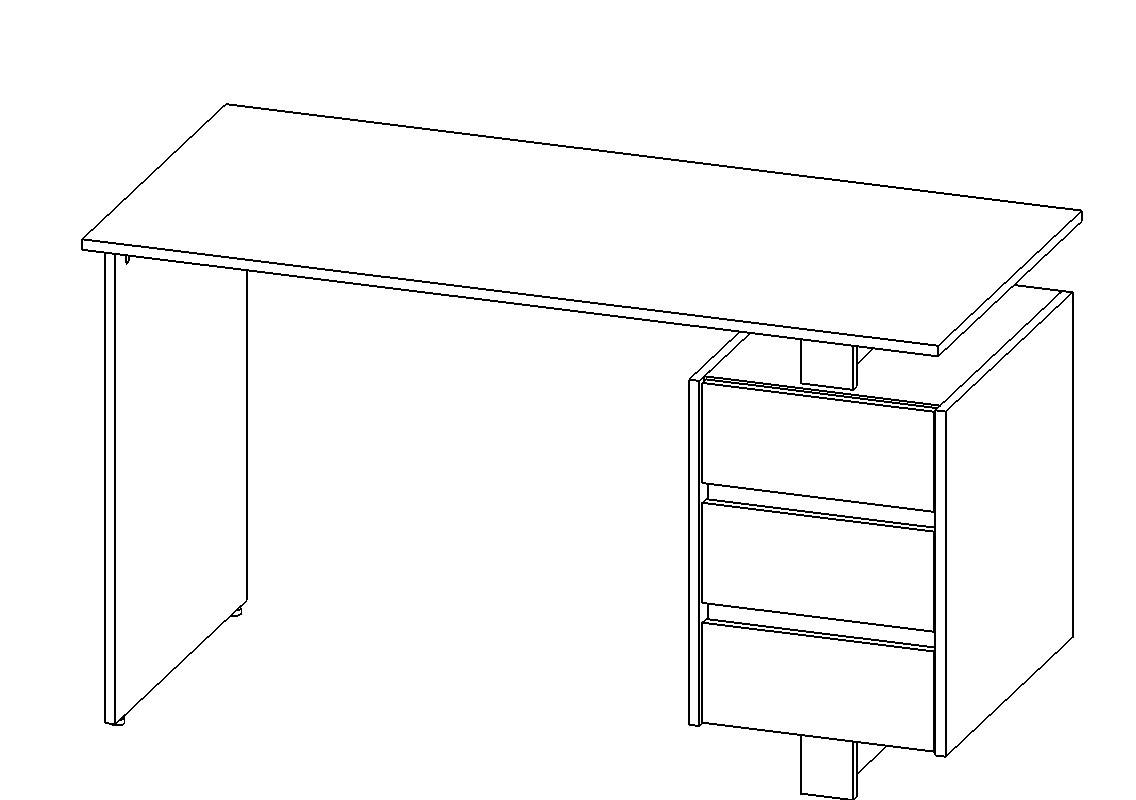 Компьютерный стол "Рио" (арт.2055)